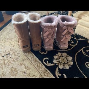 TWO PAIRS OF UGGS